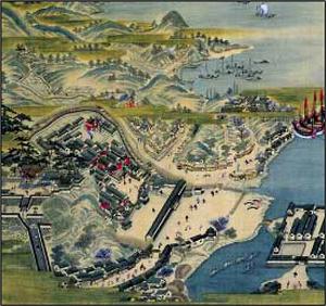 長崎港之図（図1）（長崎歴史文化博物館所蔵）