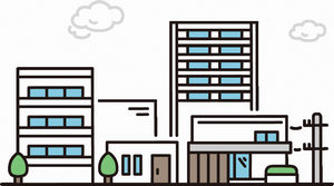 マンションのイラスト2