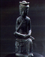 銅造弥勒菩薩半跏思惟像