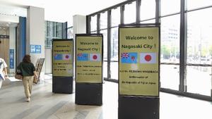 情報発信コーナー（サイネージ）の画像