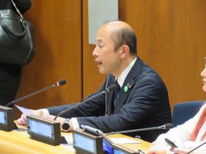 スピーチの様子