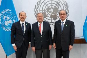 グテーレス国連事務総長との面会（11月27日）の画像