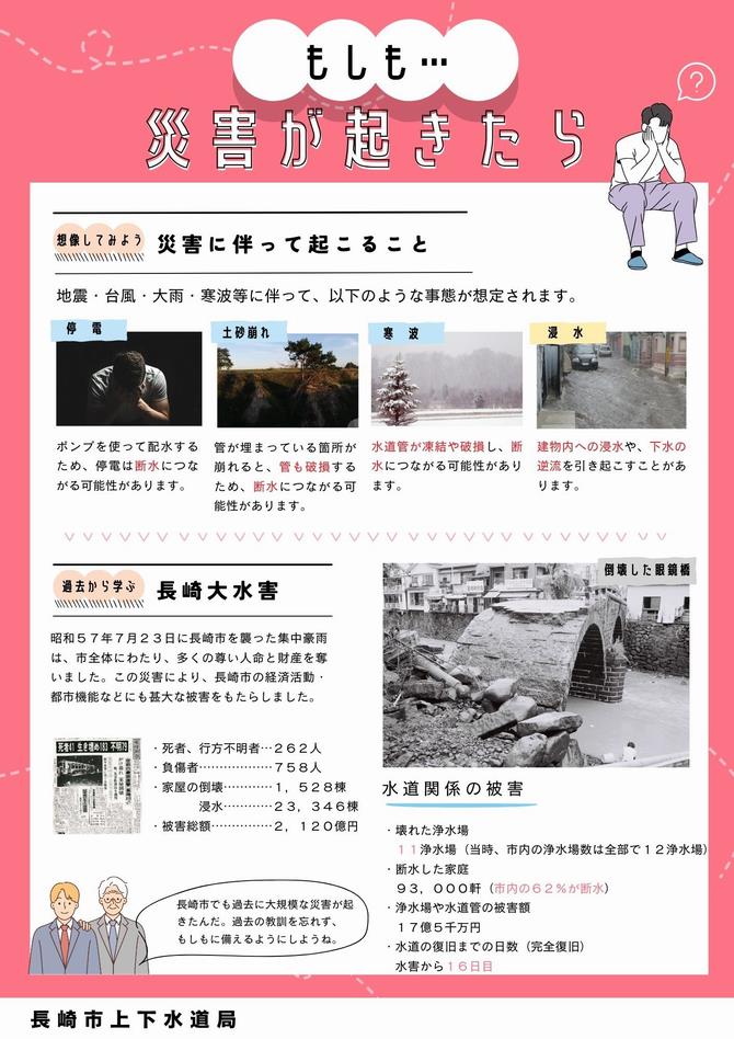 もしも災害が起きたら・・・?の画像