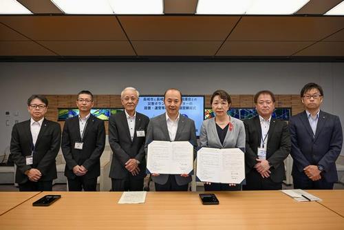 締結式　就業写真