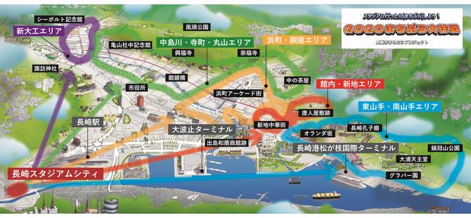 まちなかへのアクセスの画像