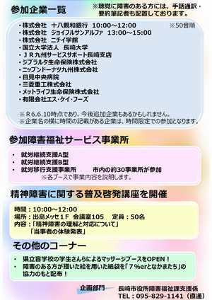 福祉と企業の虹の架け橋フェスタの画像2