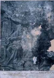 銅版画「聖家族」