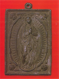 出津のプラケット「無原罪の聖母」