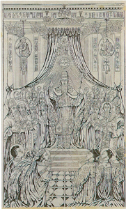 中国製キリスト教木版画