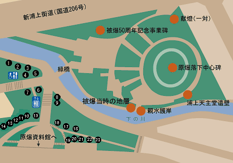 祈りのゾーンマップ