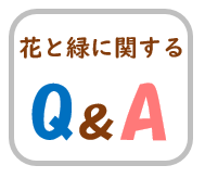 花と緑に関するQ＆A