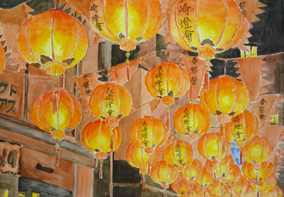 野口彌太郎賞　長崎ランタンフェスティバル