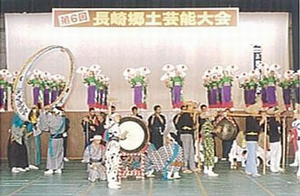 矢上平野浮立の画像