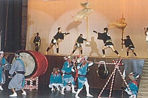 蠣道浮立の画像