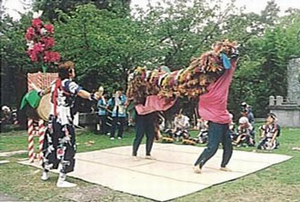 深堀鍛治町獅子舞の画像