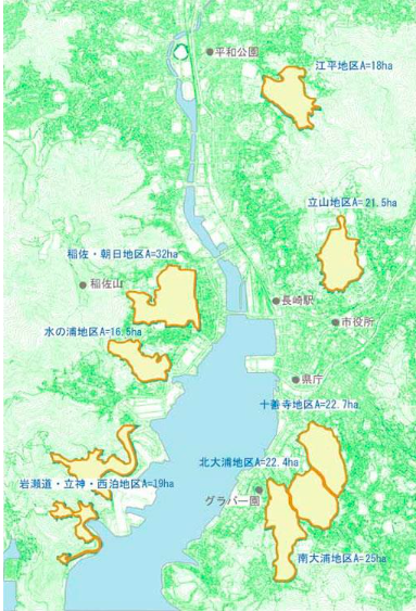 まちづくり地区マップの画像