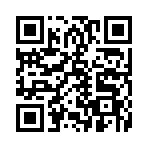 防災メール英語のQRコードの画像