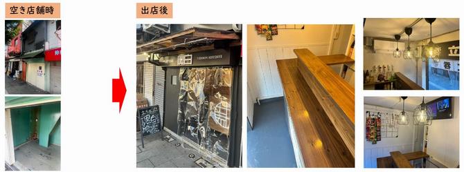 【立ち呑み】立ち呑み黒白（長崎思案橋商店街協同組合）の画像