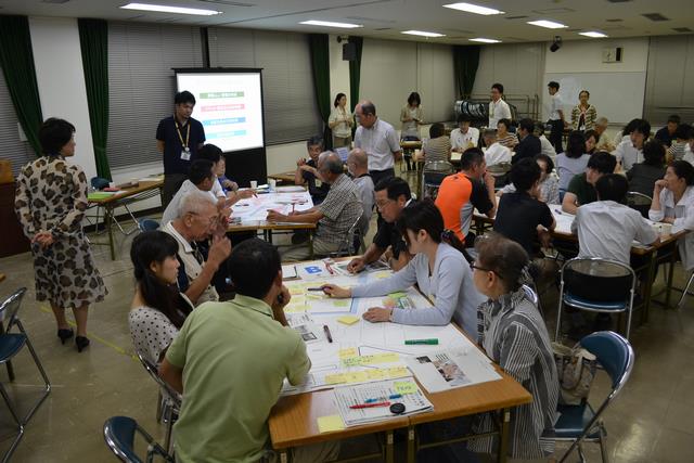 深堀県警アパート跡地活用ワークショップの画像
