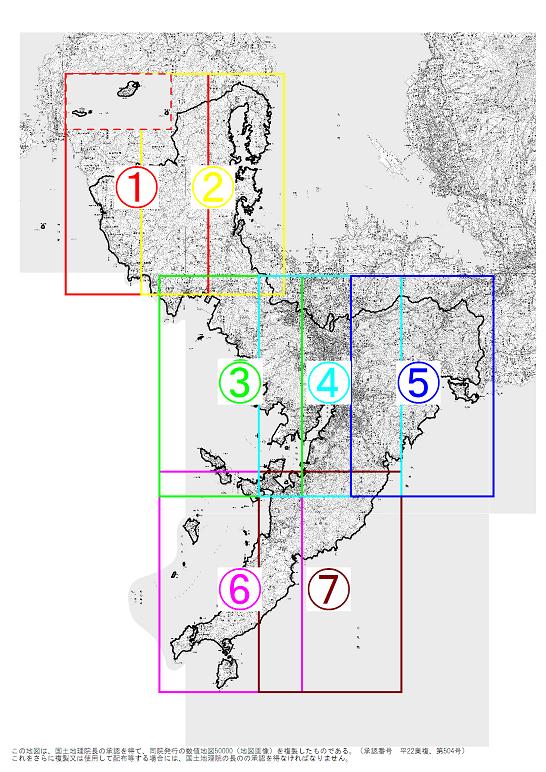 揺れやすさマップ拡大地図の画像