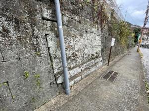 ロシア領事館跡石段の写真