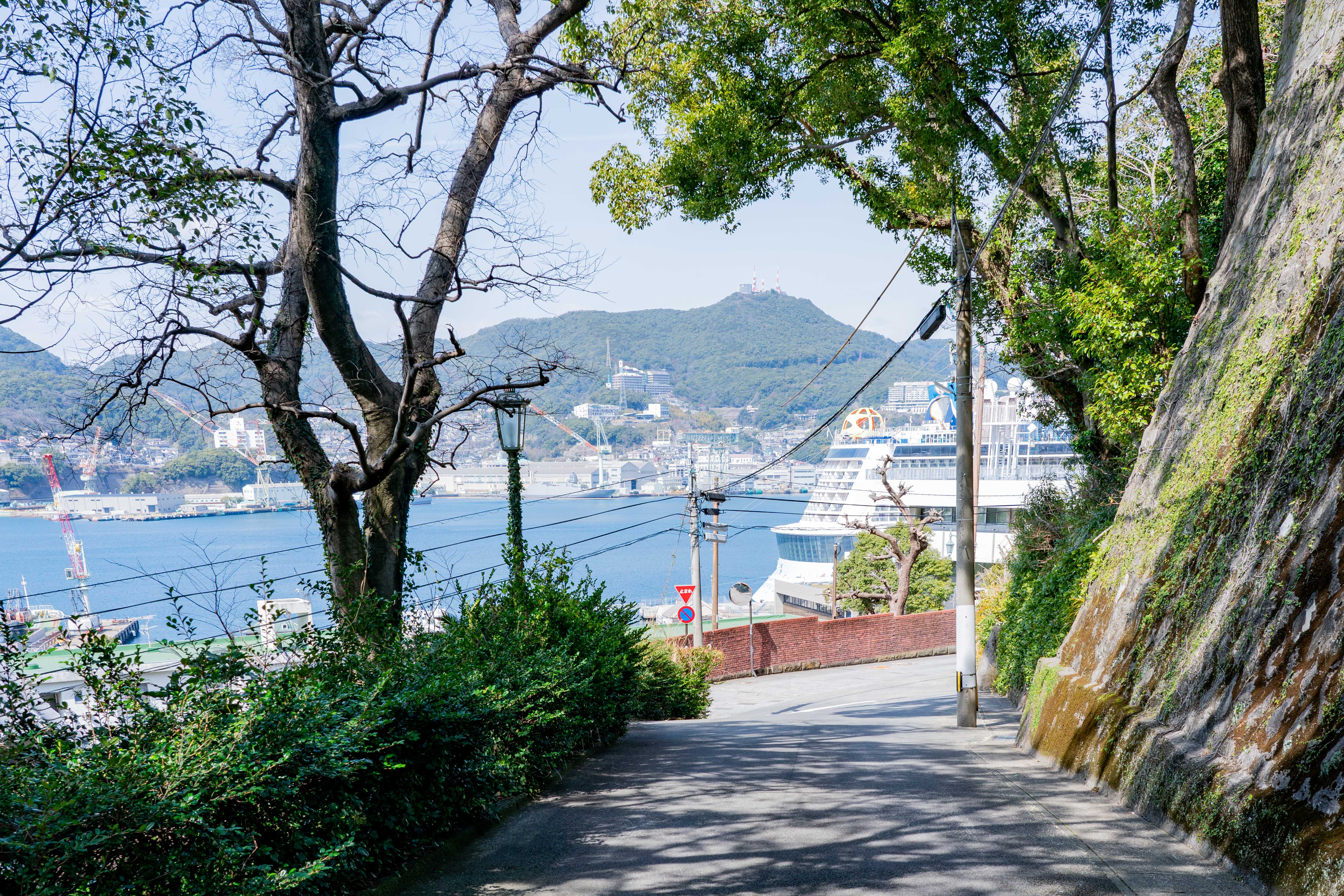 坂道の風景