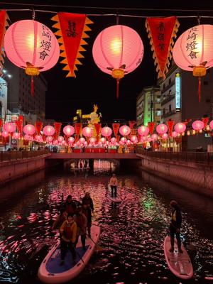 中島川まちなかにぎわいビックSUPツアー冬の陣
