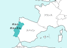 ポルト市の地図