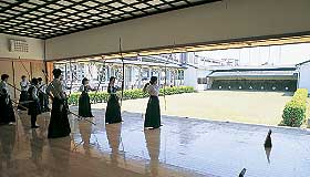 弓道場の画像