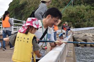 青空楽校（あおぞらがっこう）釣り体験