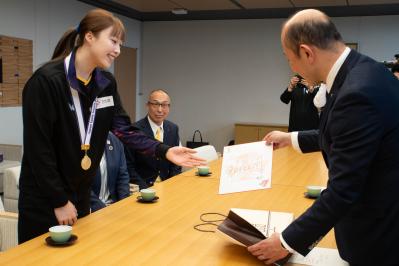 麻生麗奈選手