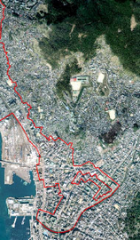 戦災復興地区の空撮の画像4