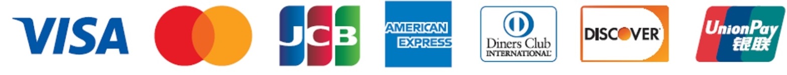 対象カードブランドロゴマーク