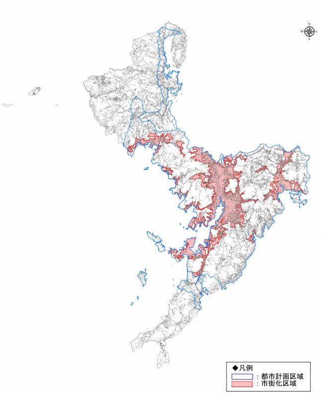 都市計画区域・市街化区域