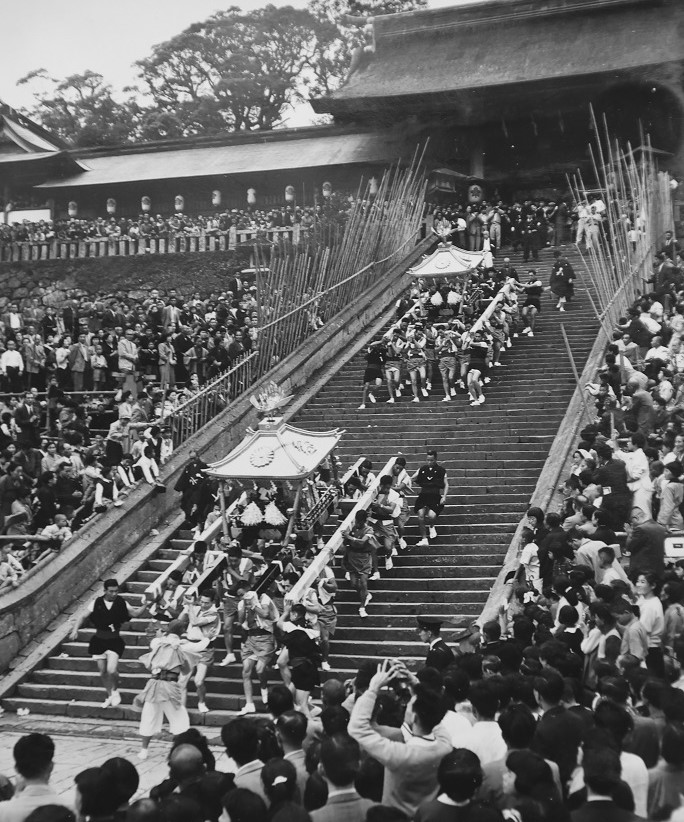 1957年お下りの様子