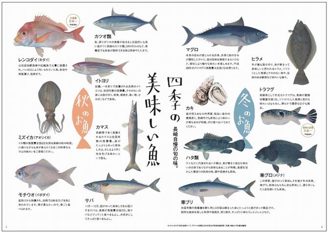 「魚のおいしいまち長崎」ガイドブックの画像2
