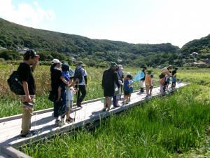 あそこにいるよ