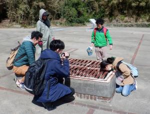 チェックポイントでの様子