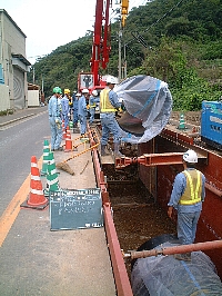 工事現場の画像