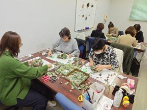 ドライフラワーの魅力「クリスマスリース」