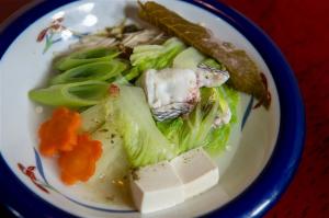 マダイの桜蒸しの写真