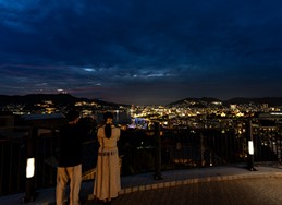 よるさんぽの様子