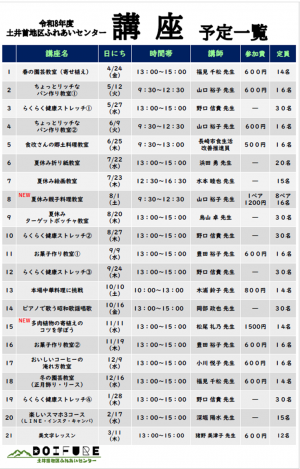 R8 講座一覧