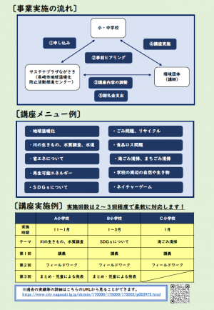 令和8年度Esd講座チラシ（裏）