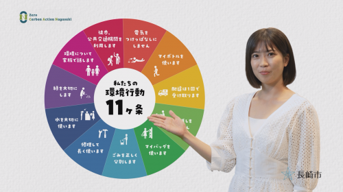 「環境行動11か条」啓発動画切り抜き