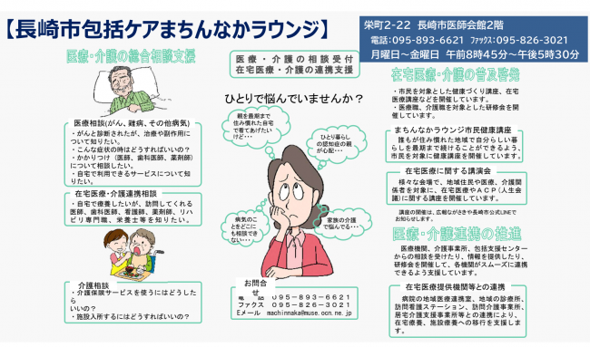 長崎市包括ケアまちんなかラウンジ