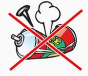 穴は開けないで