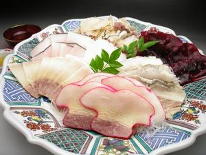 くじら刺身盛り合わせ