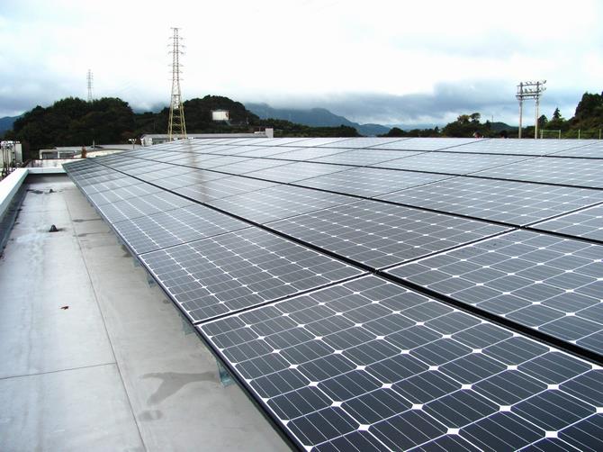 長崎商業高校太陽光パネル2