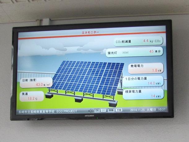 長崎商業高校表示パネル